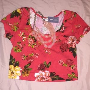 NEW Floral Crop Top